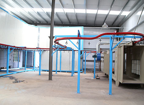 Powder Coating Oven in Automotive Rim Coating